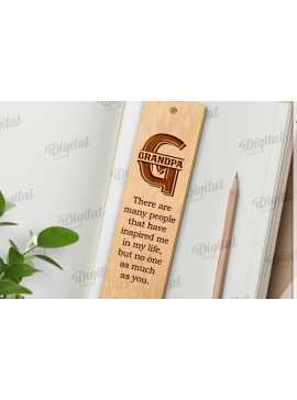 Σετ των 2 Intra απο ξύλο plywood 3mm-4mm πάχος - Απο σελιδοδείκτης για την Ημέρα του Πατέρα Δίασταση 5x20 cm INTRAFABR-121119504