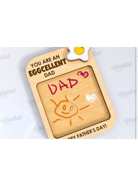 Intra απο ξύλο plywood 3mm-4mm πάχος - Λέιζερ δώρου σχεδίασης πλάκας ημέρας του πατέρα Δίασταση 30x20 cm INTRAFABR-119901422