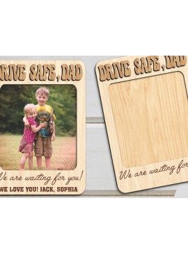 Σετ των 2 Intra απο ξύλο plywood 3mm-4mm πάχος -  περικοπής  για την Ημέρα του Πατέρα Δίασταση 20x25 cm INTRAFABR-98479890