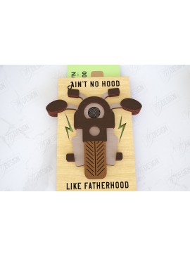 Σετ των 2 Intra απο ξύλο plywood 3mm-4mm πάχος - Δωροθήκη για την Ημέρα του Πατέρα | Gift Idea Δίασταση 10x15 cm INTRAFABR-116151450