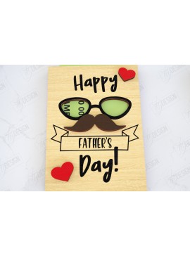 Σετ των 3 Intra απο ξύλο plywood 3mm-4mm πάχος - Δωροθήκη για την Ημέρα του Πατέρα | Gift Idea Δίασταση 10x15 cm INTRAFABR-116151462