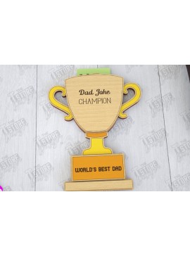 Σετ των 2 Intra απο ξύλο plywood 3mm-4mm πάχος - Δωροθήκη για την Ημέρα του Πατέρα | Gift Idea Δίασταση 10x15 cm INTRAFABR-116143170