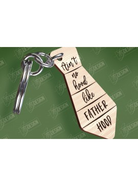 Σετ των 3 Intra απο ξύλο plywood 3mm-4mm πάχος - Σχέδιο κοπής με λέιζερ μπρελόκ για την ημέρα του πατέρα Δίασταση 4x4 cm INTRAFABR-94417053