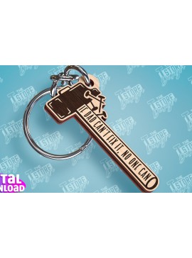 Σετ των 3 Intra απο ξύλο plywood 3mm-4mm πάχος - Σχέδιο κοπής με λέιζερ μπρελόκ για την ημέρα του πατέρα Δίασταση 4x4 cm INTRAFABR-94326786