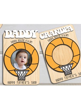 Σετ των 2 Intra απο ξύλο plywood 3mm-4mm πάχος - Πλαίσιο για την Ημέρα του Πατέρα Magnet  Δίασταση 20x25 cm INTRAFABR-98286689
