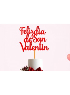 Σετ των 2 Intra απο ξύλο plywood 3mm-4mm πάχος - Happy Day's Day Cake Topper Δίασταση 20x20 cm INTRAFABR-89407394