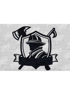 Intra απο ξύλο plywood 3mm-4mm πάχος - Πινακίδα πυροσβέστη | Πυροσβεστικός Σταθμός |Firemam Δίασταση 30x20 cm INTRAFABR-100550375