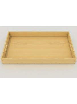 Σετ των 2 Intra απο ξύλο plywood 3mm-4mm πάχος - Επίπεδος ξύλινος δίσκος σερβιρίσματος Laser Cut  Δίασταση 20x20 cm INTRAFABR-37058947