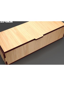 Intra απο ξύλο plywood 3mm-4mm πάχος - Flip Box, Καπάκια  Laser Cut 20 Δίασταση 30x20 cm INTRAFABR-86667803
