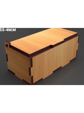 Intra απο ξύλο plywood 3mm-4mm πάχος - Flip Box, Καπάκια  Laser Cut 21 Δίασταση 30x20 cm INTRAFABR-86667770