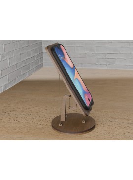 Intra απο ξύλο plywood 3mm-4mm πάχος -  με λέιζερ με πλωτή βάση τηλεφώνου Δίασταση 30x20 cm INTRAFABR-120037225