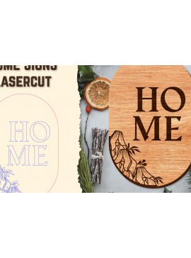 Σετ των 2 Intra απο ξύλο plywood 3mm-4mm πάχος - Floral ξύλινες πινακίδες κοπής με λέιζερ Δίασταση 20x20 cm INTRAFABR-122659744