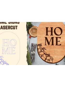 Σετ των 2 Intra απο ξύλο plywood 3mm-4mm πάχος - Floral ξύλινες πινακίδες κοπής με λέιζερ Δίασταση 20x20 cm INTRAFABR-122659752