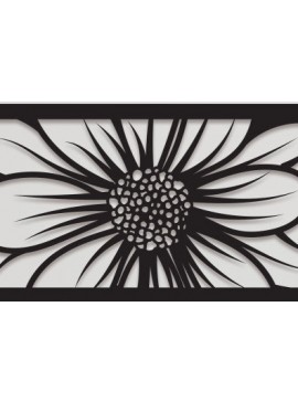 Intra απο ξύλο plywood 3mm-4mm πάχος - Floral Panel Laser Cut  Δίασταση 30x20 cm INTRAFABR-99272988