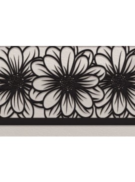 Σετ των 2 Intra απο ξύλο plywood 3mm-4mm πάχος - Floral Panel Laser Cut  Δίασταση 30x20 cm INTRAFABR-99399174