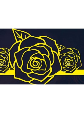 Intra απο ξύλο plywood 3mm-4mm πάχος - Floral Sign Laser/Paper Cut  Δίασταση 30x20 cm INTRAFABR-60545367