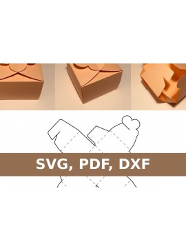 Σετ των 2 Intra απο ξύλο plywood 3mm-4mm πάχος - Κουτί λουλουδιών Δίασταση 30x20 cm INTRAFABR-33141519