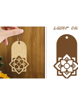 Intra απο ξύλο plywood 3mm-4mm πάχος - Ετικέτες δώρου λουλουδιών  | Ετικέτες  Δίασταση 30x20 cm INTRAFABR-123882160