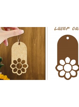 Intra απο ξύλο plywood 3mm-4mm πάχος - Ετικέτες δώρου λουλουδιών  | Ετικέτες  Δίασταση 30x20 cm INTRAFABR-123882265