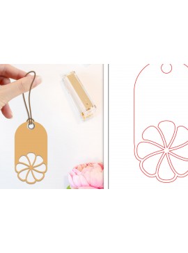 Intra απο ξύλο plywood 3mm-4mm πάχος - Ετικέτες δώρου λουλουδιών  | Ετικέτες  Δίασταση 30x20 cm INTRAFABR-103236257