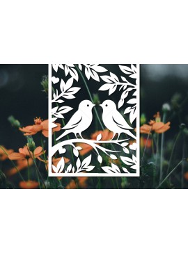 Σετ των 3 Intra απο ξύλο plywood 3mm-4mm πάχος - Πρότυπο κάρτας κομμένων λουλουδιών Δίασταση 5x7 cm INTRAFABR-114804558