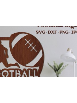 Intra απο ξύλο plywood 3mm-4mm πάχος - ποδοσφαίρου. Ξύλινα Διακοσμητικά Δίασταση 30x20 cm INTRAFABR-81433089