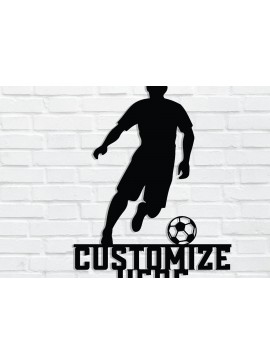 Intra απο ξύλο plywood 3mm-4mm πάχος -  με λέιζερ τοίχου ποδοσφαίρου Δίασταση 40x50 cm INTRAFABR-89211852