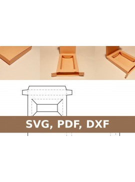 Σετ των 2 Intra απο ξύλο plywood 3mm-4mm πάχος - Κουτί πλαισίου Δίασταση 20x25 cm INTRAFABR-33766007