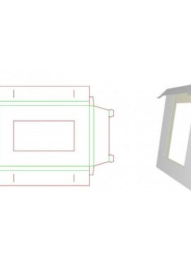 Σετ των 2 Intra απο ξύλο plywood 3mm-4mm πάχος - Πρότυπο πλαισίου Pdf, Jpg, PNG,  και DX Δίασταση 20x8 cm INTRAFABR-33644142