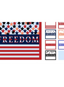 Intra απο ξύλο plywood 3mm-4mm πάχος - Freedom  - Paper Cut  4ης ​​Ιουλίου Δίασταση 3600x3600 cm INTRAFABR-97650411