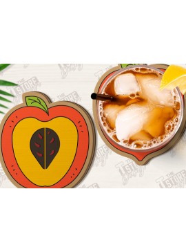 Intra απο ξύλο plywood 3mm-4mm πάχος - Σουβέρ φρούτων | Ποτά σουβέρ Δίασταση 30x20 cm INTRAFABR-123037243