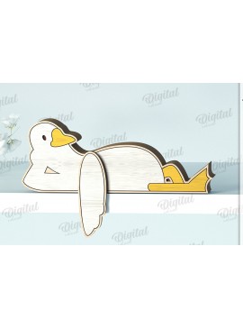 Σετ των 2 Intra απο ξύλο plywood 3mm-4mm πάχος - Αστεία  σε ράφι ζώων Δίασταση 30x20 cm INTRAFABR-122964022