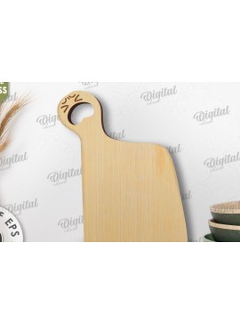 Σετ των 2 Intra απο ξύλο plywood 3mm-4mm πάχος - Αστείο σχέδιο κοπής με λέιζερ σανίδα κοπής Δίασταση 30x20 cm INTRAFABR-109486015