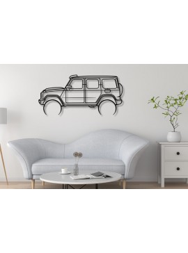 Σετ των 2 Intra απο ξύλο plywood 3mm-4mm πάχος - Σιλουέτα τετράγωνης κοπής με λέιζερ κατηγορίας G Δίασταση 20x20 cm INTRAFABR-113398865