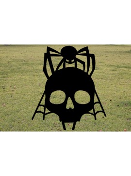 Σετ των 2 Intra απο ξύλο plywood 3mm-4mm πάχος - Διακόσμηση κήπου Αποκριάτικη  Δίασταση 30x20 cm INTRAFABR-79071740