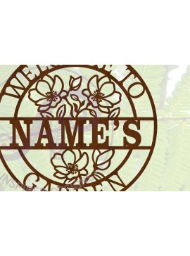 Intra απο ξύλο plywood 3mm-4mm πάχος - Κήπος Floral Υποκατάστημα Όνομα  Cut Δίασταση 30x20 cm INTRAFABR-68689898