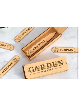 Intra απο ξύλο plywood 3mm-4mm πάχος - Πασσάλους κήπου με Box Laser Cut Δίασταση 30x20 cm INTRAFABR-121902236