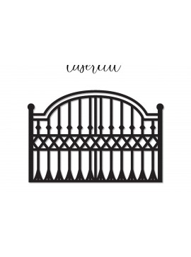 Intra απο ξύλο plywood 3mm-4mm πάχος - Gate LaserCut -  LaserCut Δίασταση 30x20 cm INTRAFABR-118041465