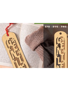 Σετ των 2 Intra απο ξύλο plywood 3mm-4mm πάχος - Απαλή  σελιδοδείκτης Δίασταση 5x20 cm INTRAFABR-117109134