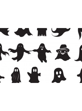 Intra απο ξύλο plywood 3mm-4mm πάχος - Ghost  Ghost Silhouette Δίασταση 30x20 cm INTRAFABR-105618086