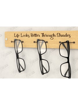 Σετ των 2 Intra απο ξύλο plywood 3mm-4mm πάχος - Βάση γυαλιών Laser Cut |Βάση γυαλιών Δίασταση 20x20 cm INTRAFABR-122896879