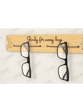 Σετ των 2 Intra απο ξύλο plywood 3mm-4mm πάχος - Βάση γυαλιών Laser Cut |Βάση γυαλιών Δίασταση 20x20 cm INTRAFABR-122896884