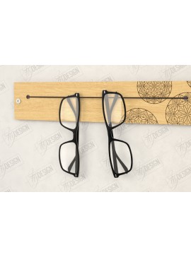 Σετ των 2 Intra απο ξύλο plywood 3mm-4mm πάχος - Βάση γυαλιών Laser Cut |Βάση γυαλιών Δίασταση 20x20 cm INTRAFABR-122896877