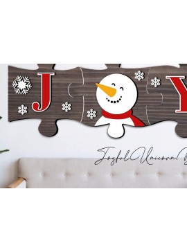 Intra απο ξύλο plywood 3mm-4mm πάχος - Χριστουγεννιάτικο παζλ τοίχου Glowforge  Δίασταση 18x45 cm INTRAFABR-38542164