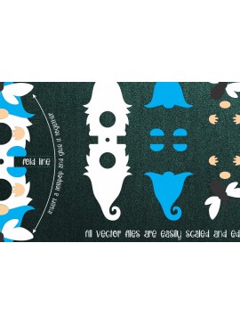 Intra απο ξύλο plywood 3mm-4mm πάχος - Gnome και Bee Lollipop Holder  Δίασταση 30x20 cm INTRAFABR-10663723