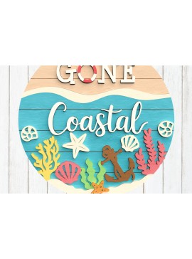 Σετ των 3 Intra απο ξύλο plywood 3mm-4mm πάχος - Πηγαίνετε παράκτια στρογγυλή πινακίδα  Δίασταση 6x6 cm INTRAFABR-122961120