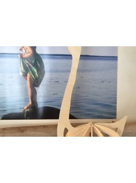 Σετ των 2 Intra απο ξύλο plywood 3mm-4mm πάχος - χήνας Δίασταση 20x20 cm INTRAFABR-36870023