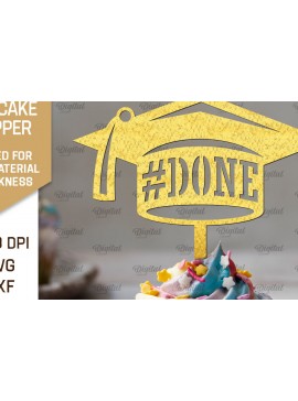 Intra απο ξύλο plywood 3mm-4mm πάχος - Κοπή Laser Topper Topper Graduation Cake Δίασταση 30x20 cm INTRAFABR-95252728