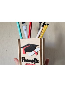 Σετ των 3 Intra απο ξύλο plywood 3mm-4mm πάχος - Στήριγμα Μαρκαδόρου Αποφοίτησης  | Δάσκαλος Δίασταση 4x4 cm INTRAFABR-120166642