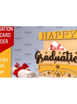 Intra απο ξύλο plywood 3mm-4mm πάχος - Δωροθήκη αποφοίτησης με λέιζερ Δίασταση 30x20 cm INTRAFABR-96202888